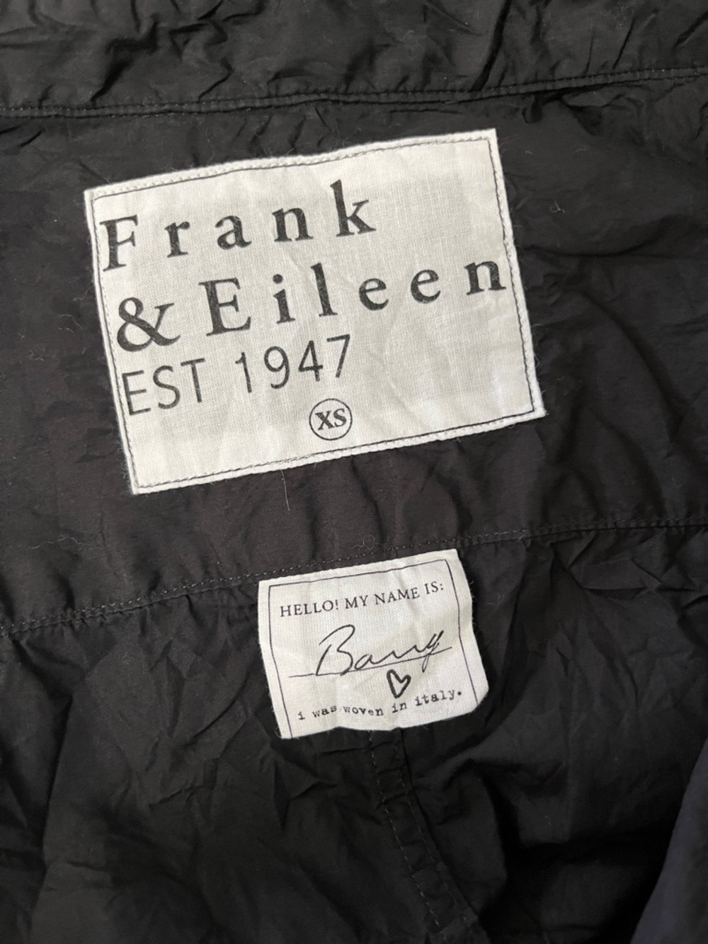 Frank & Eileen Crinkle Barry Tailored Button-Up Shirt - Picture 5 of 6